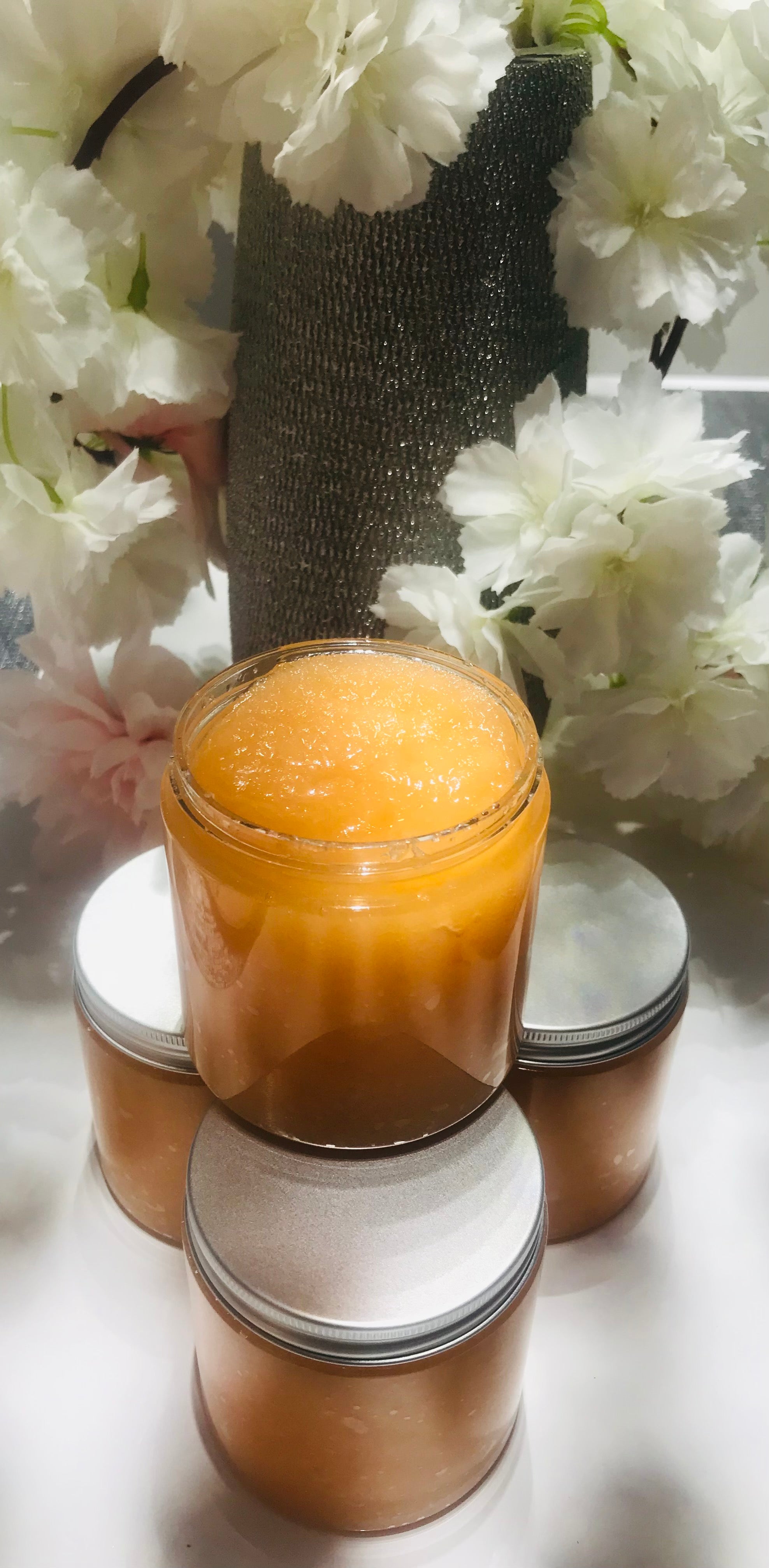 “Peachy Peach” body scrub